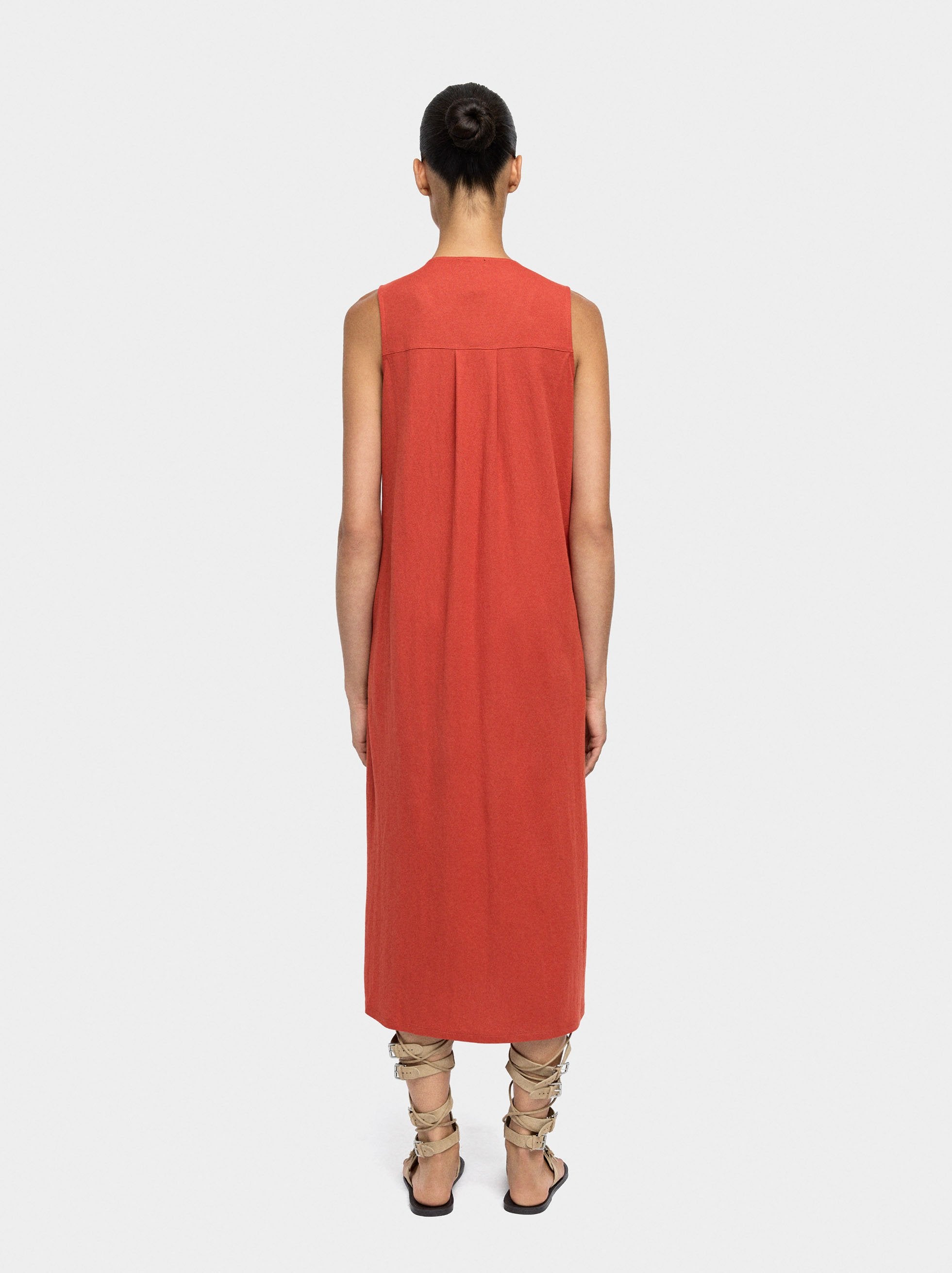 Vestido Con Botones