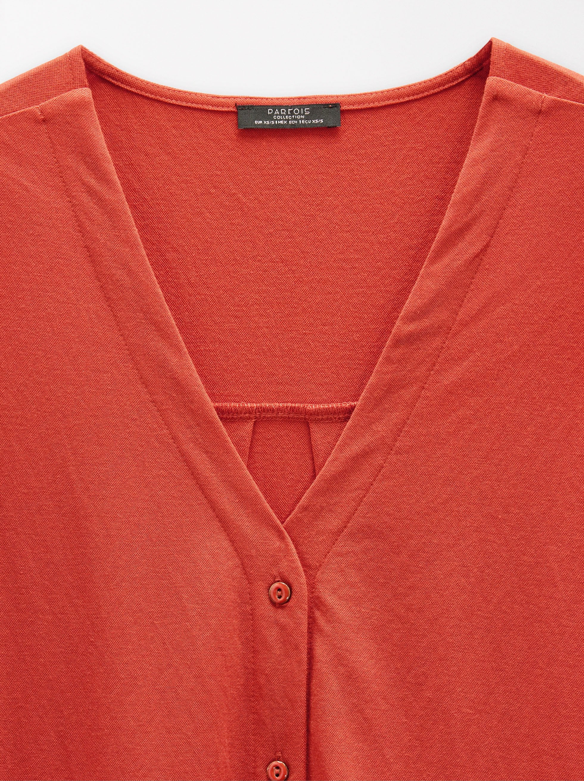 Vestido Con Botones