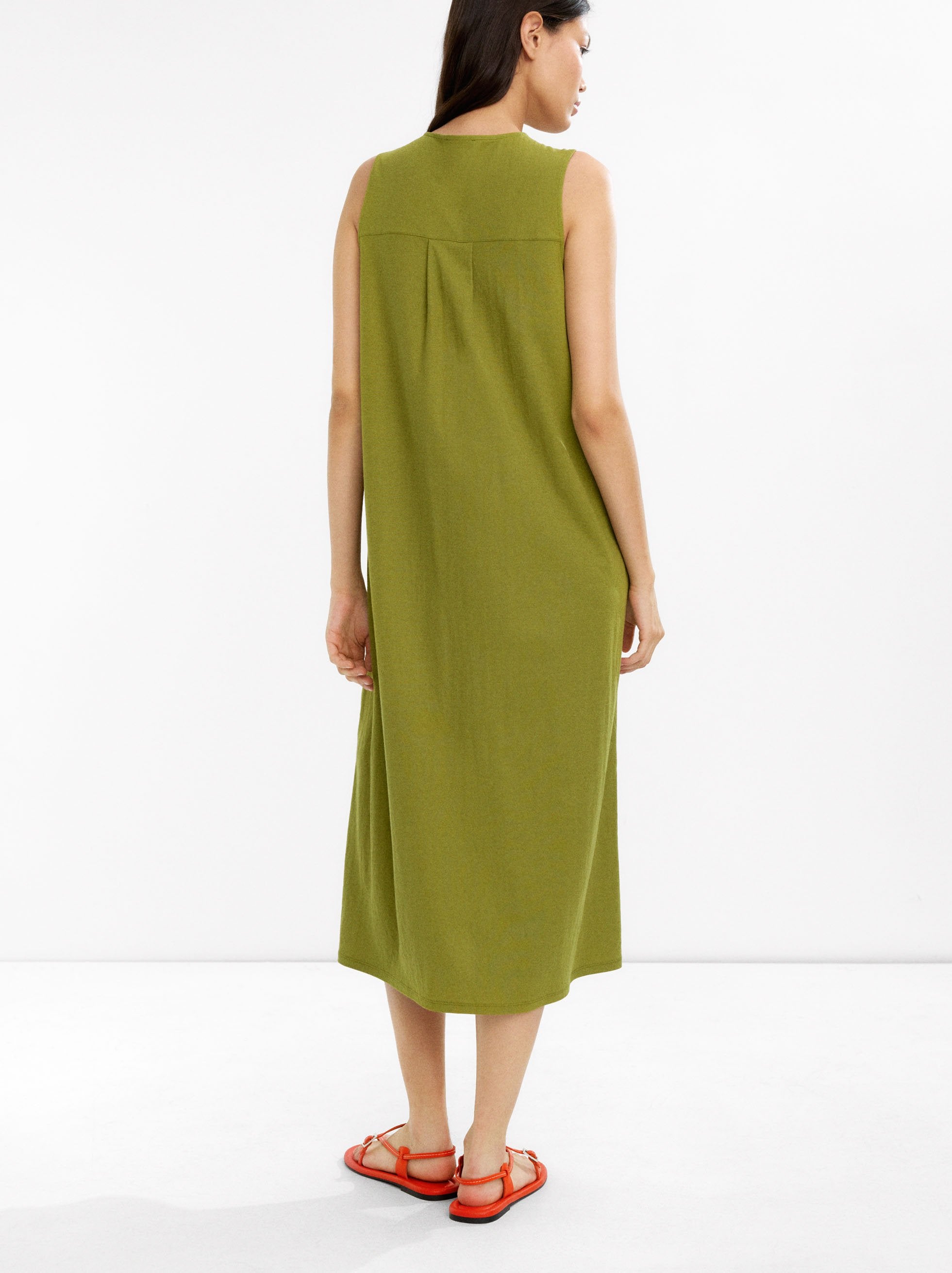 Vestido Con Botones