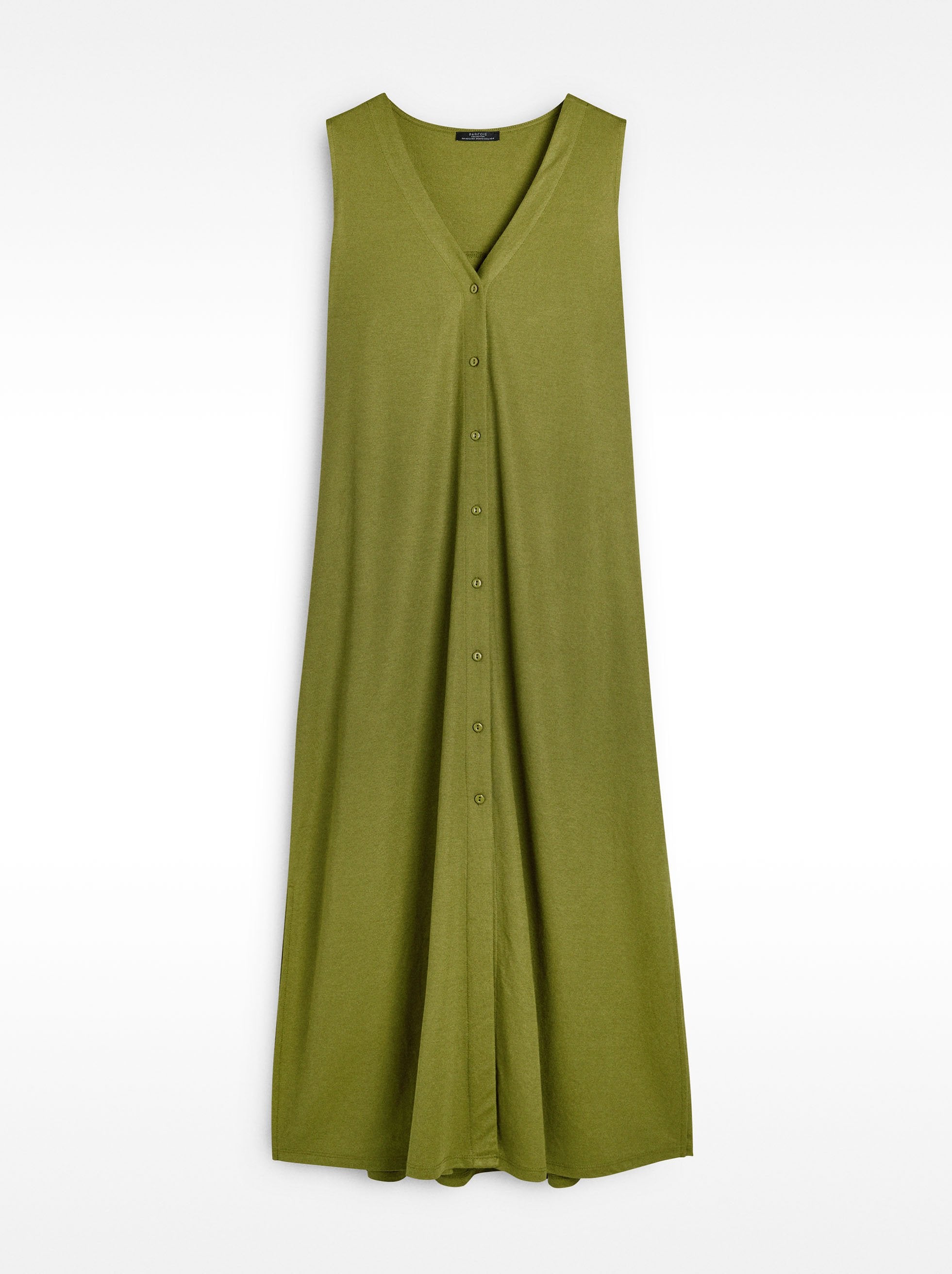 Vestido Con Botones