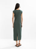Vestido Midi Liso