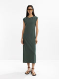 Vestido Midi Liso