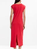 Vestido Midi Liso