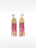 Pendientes Con Conchas Y Cuentas
