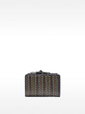 Cartera Con Trenzado Multicolor