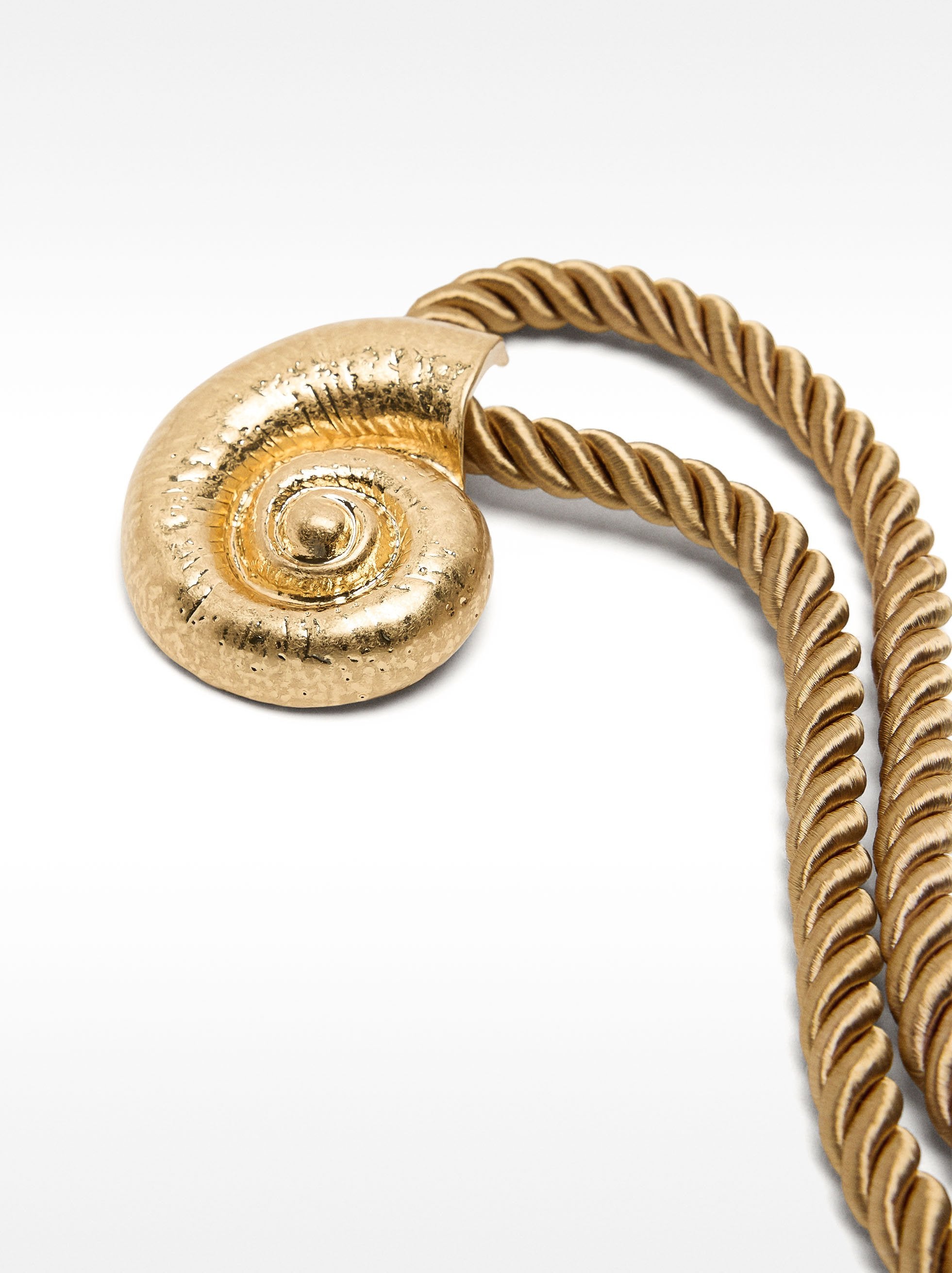 Collar Colgante De Concha