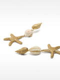 Pendientes Largos Con Conchas