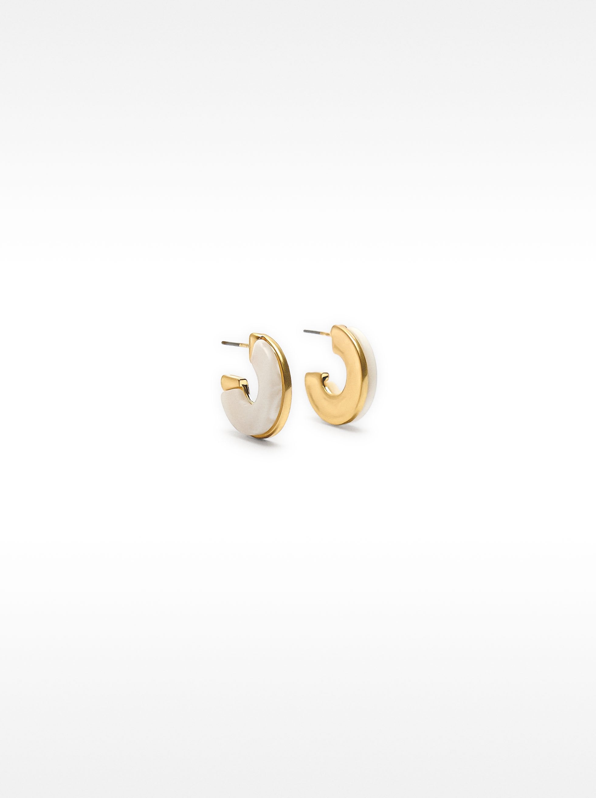 Aros Con Efecto Piedra