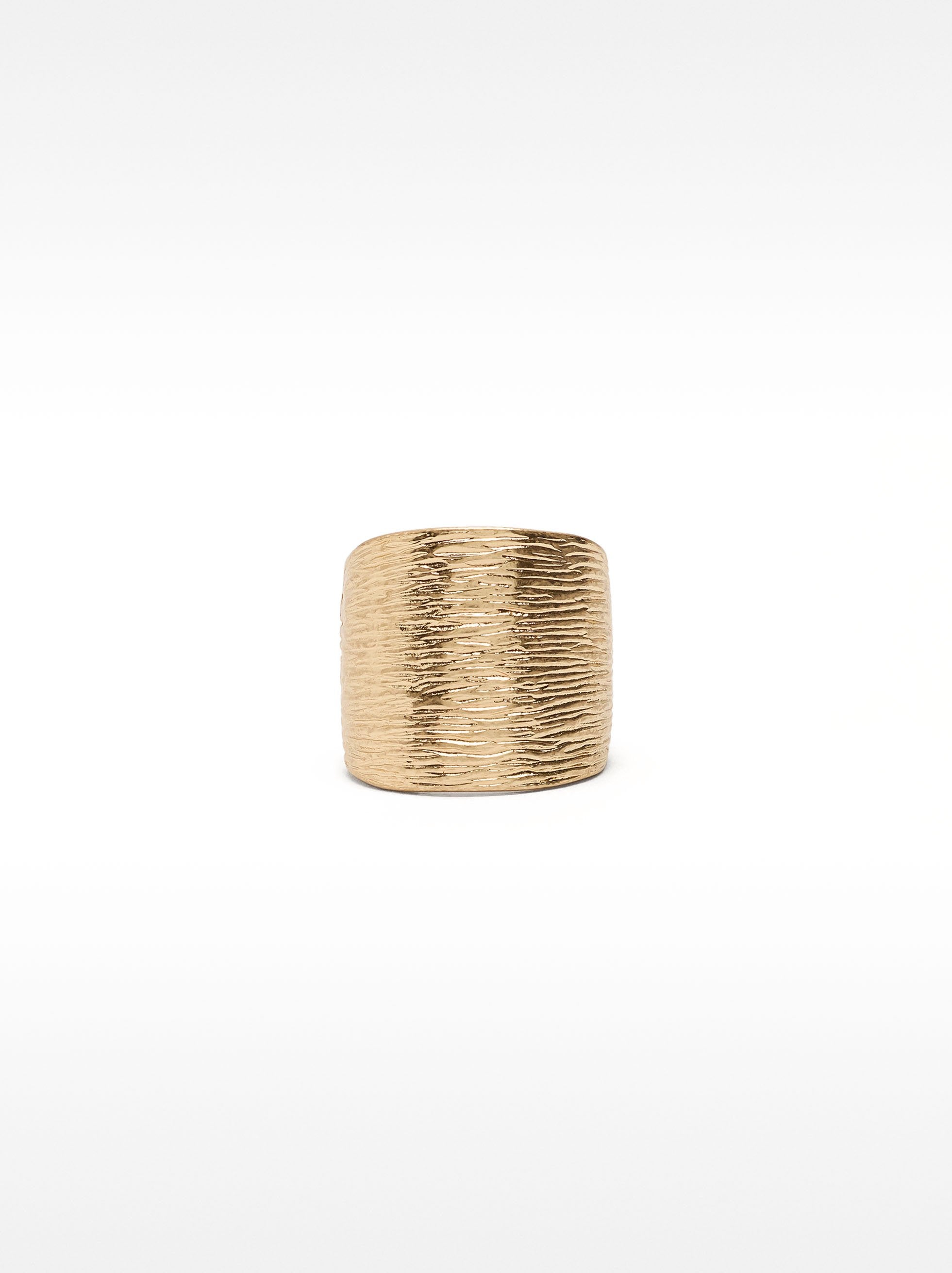 Anillo Ancho Texturizado