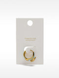 Aro Individual Esmaltado De Estrella De Mar - Acero Inoxidable