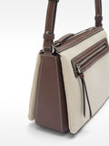 Bolso Bandolera Triple De Tejido
