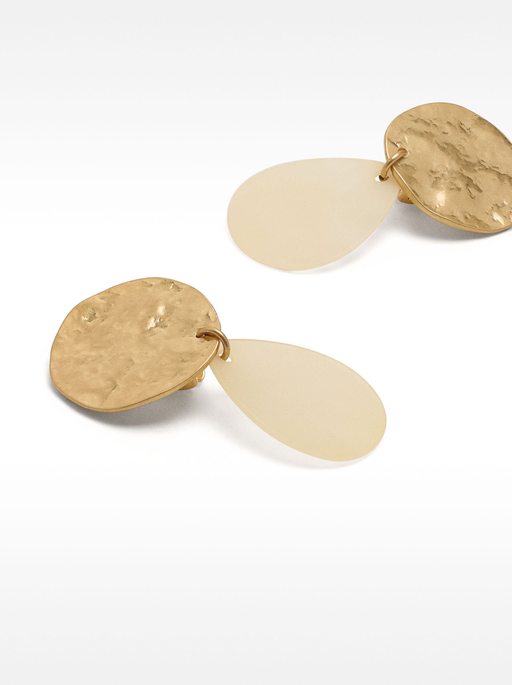 Pendientes Largos De Resina