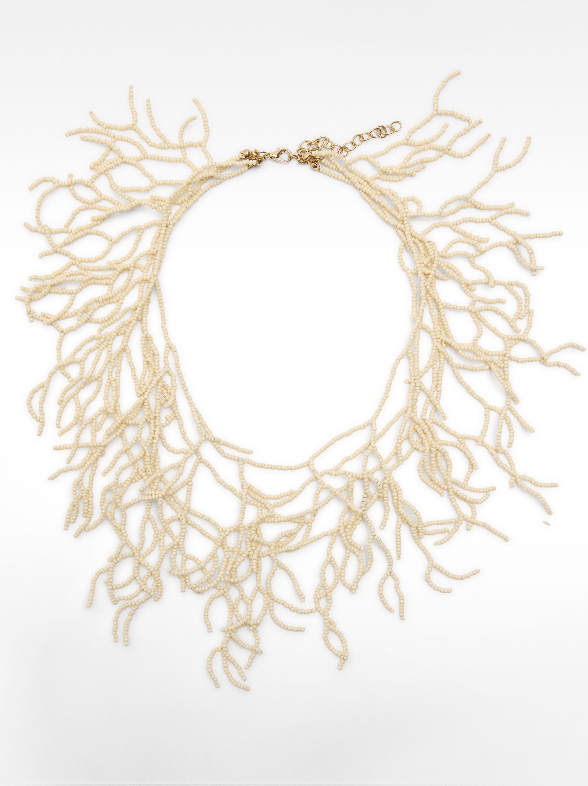 Collar De Ramas Con Abalorios