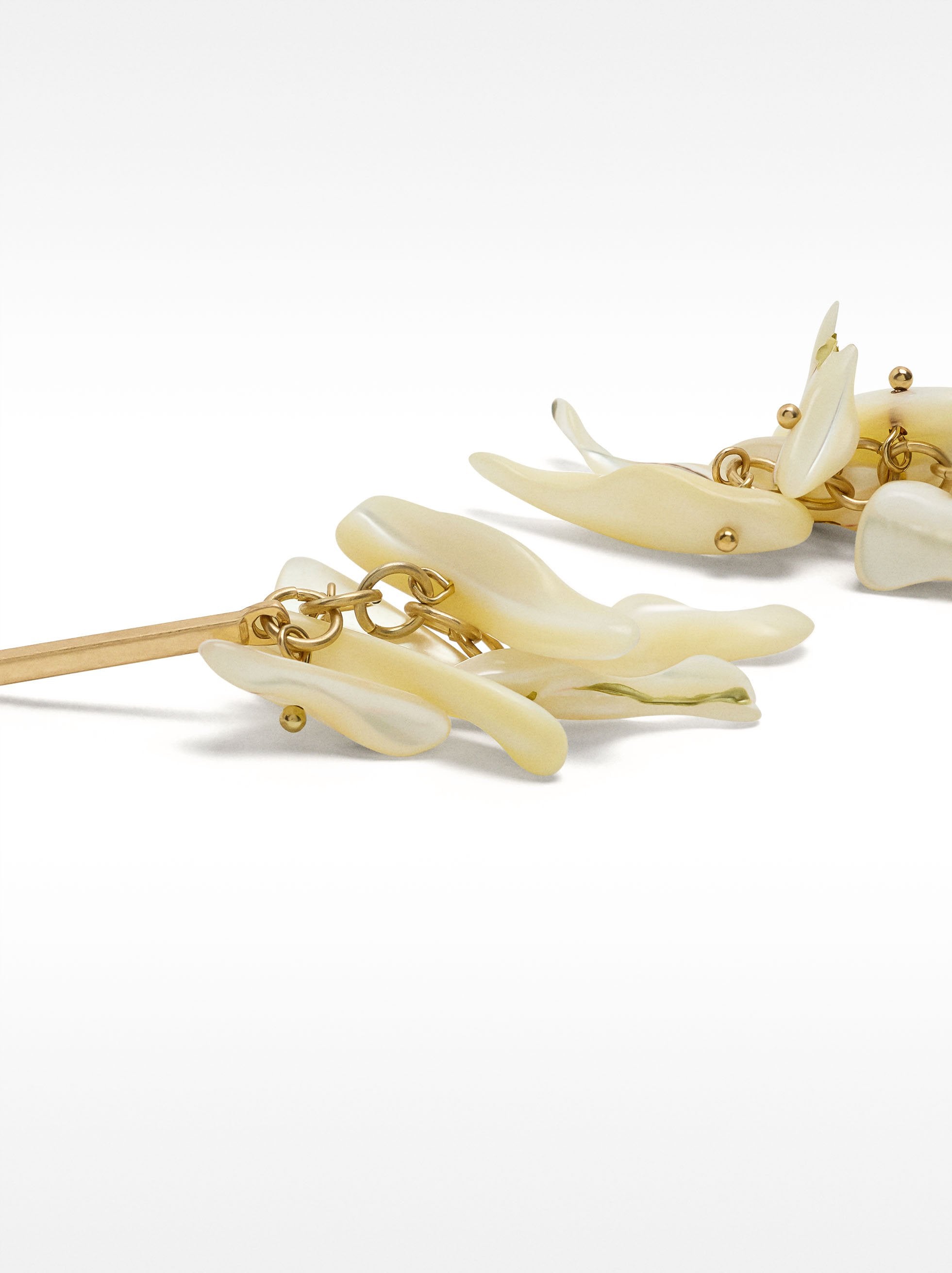 Pendientes Largos Con Conchas