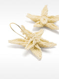 Pendientes Maxi Flores Com Abalorios