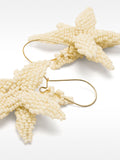 Pendientes Maxi Flores Com Abalorios
