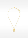 Collar Signo Libra Baño De Oro 18k