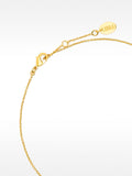 Collar Signo Libra Baño De Oro 18k