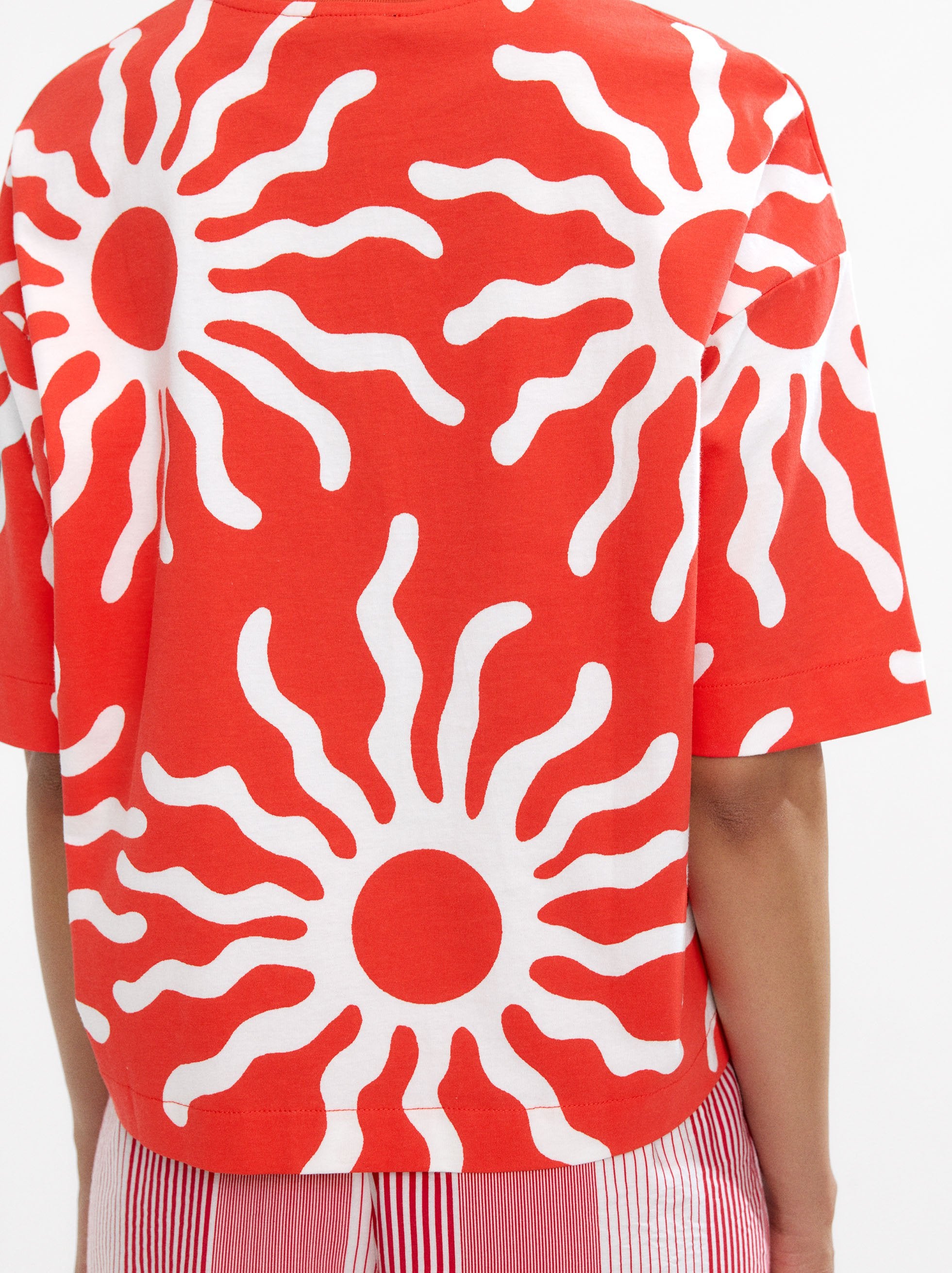 Camiseta Estampada 100% Algodón