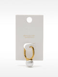 Aro Individual Con Perla - Acero Inoxidable
