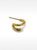 Aro Individual Con Perla - Acero Inoxidable