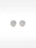 Pendientes Redondos Con Circonitas