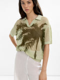 Camiseta De Algodón Cuello Polo 100%