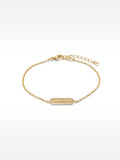 Pulsera De Eslabones Con Circonitas