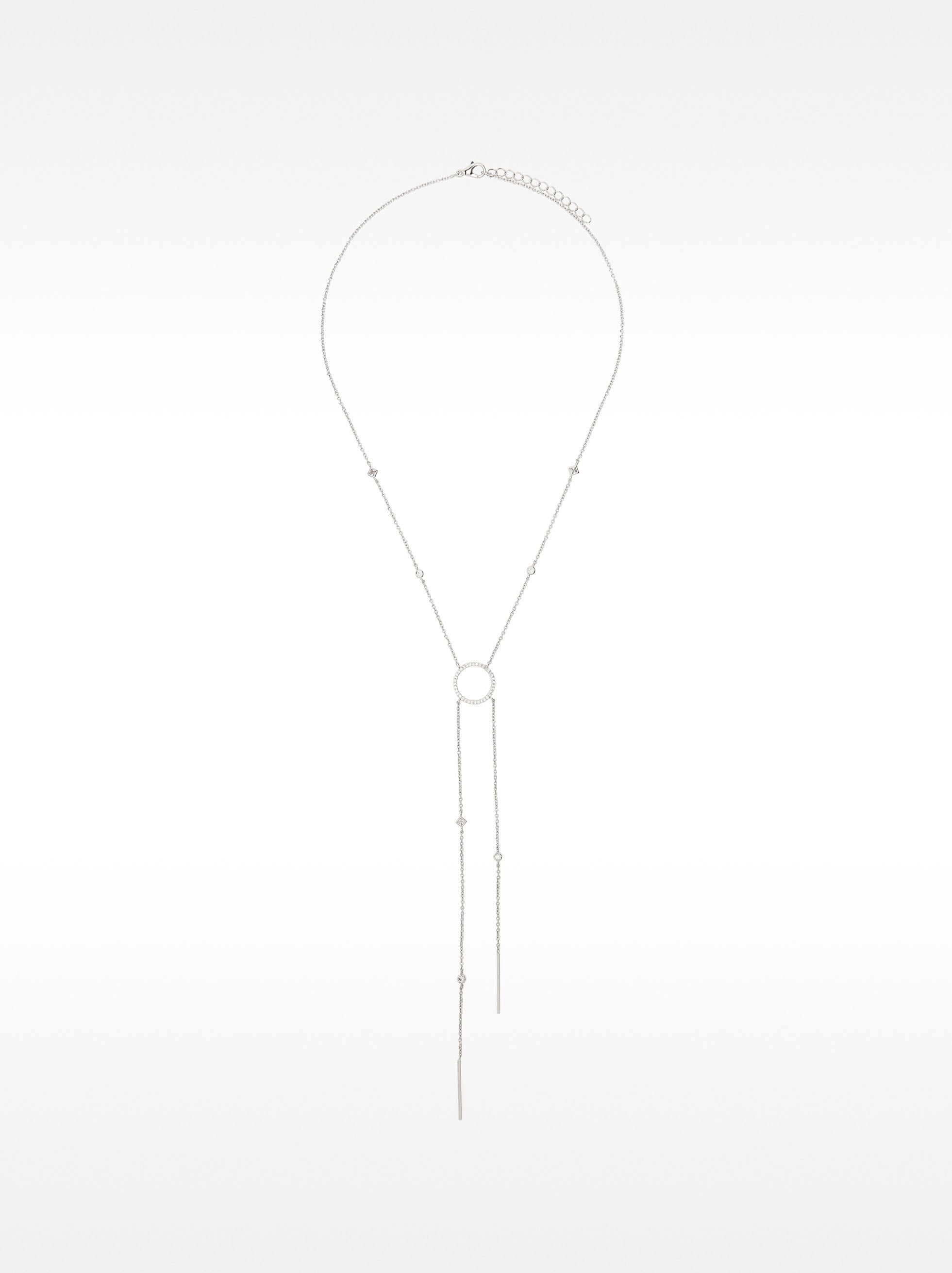 Collar De Aro Con Circonitas