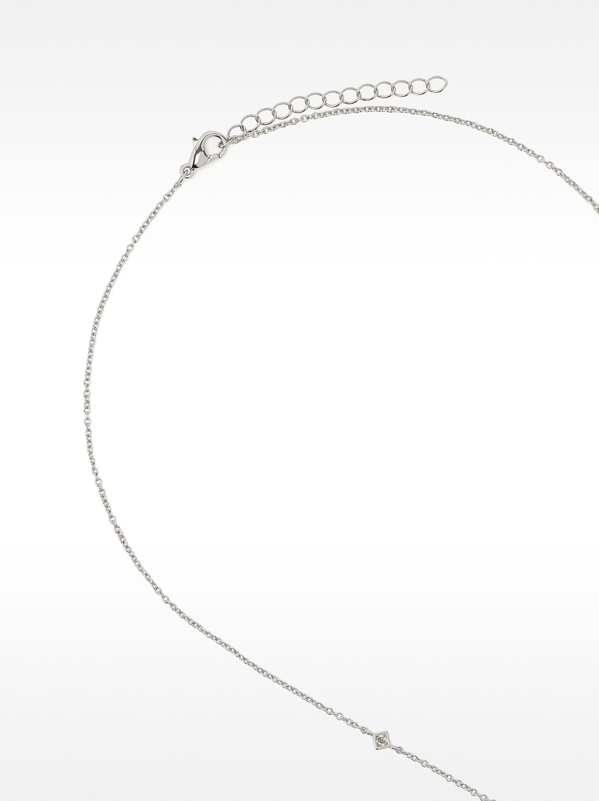 Collar De Aro Con Circonitas