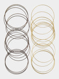 Pulseras Rígidas Entrecruzadas
