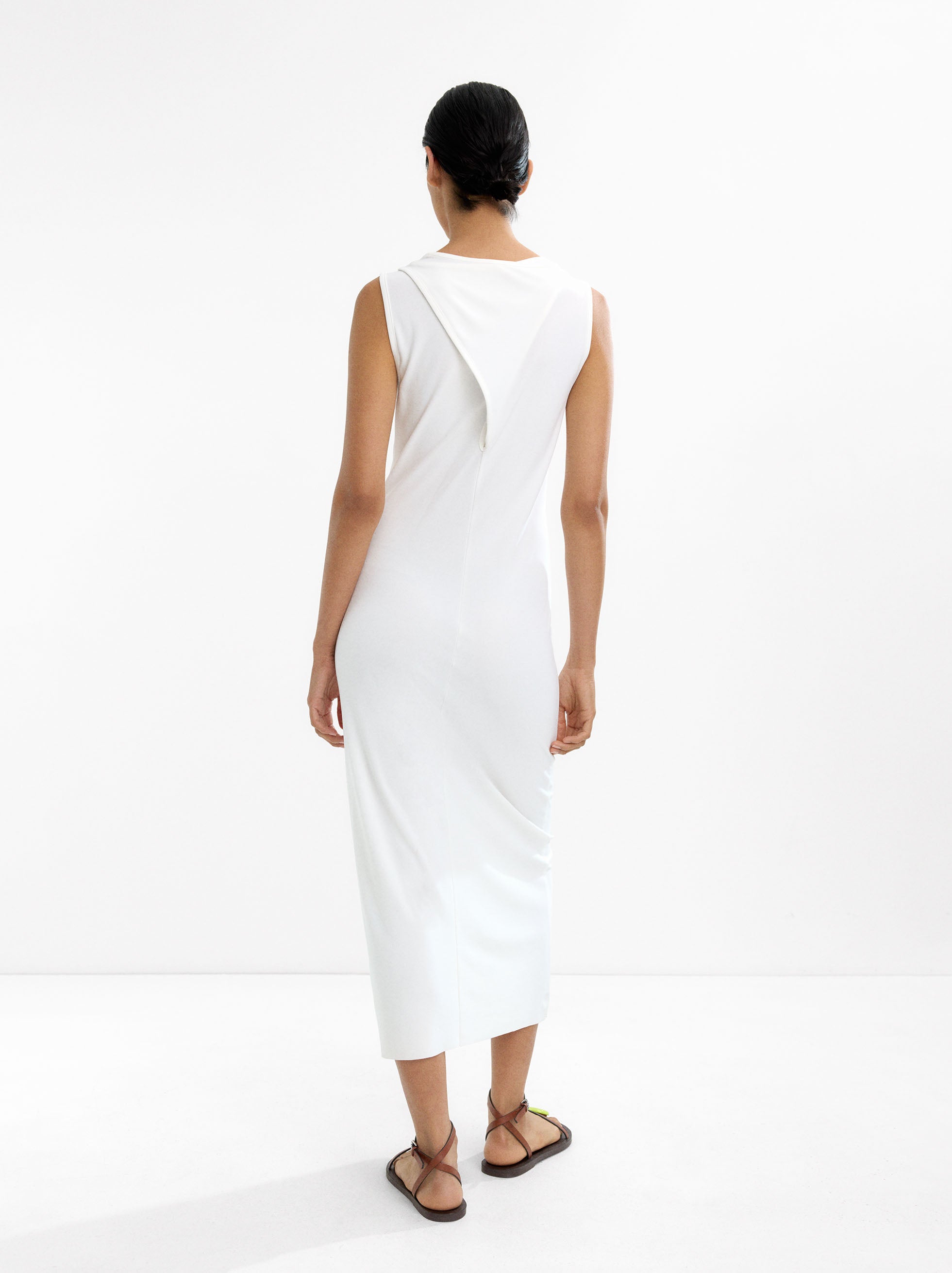 Vestido Largo Cruzado