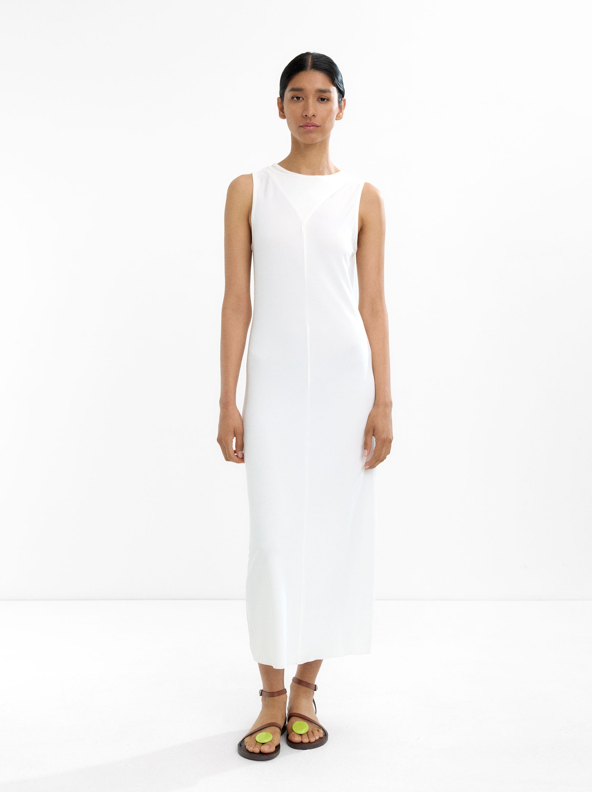 Vestido Largo Cruzado