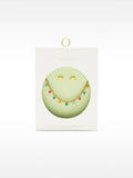 Set Collar Con Pendientes Estrellas Esmaltadas - Acero Inoxidable