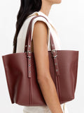 Bolso Shopper Perforado Con Bolso Extraíble