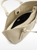Bolso Shopper Perforado Con Bolso Extraíble