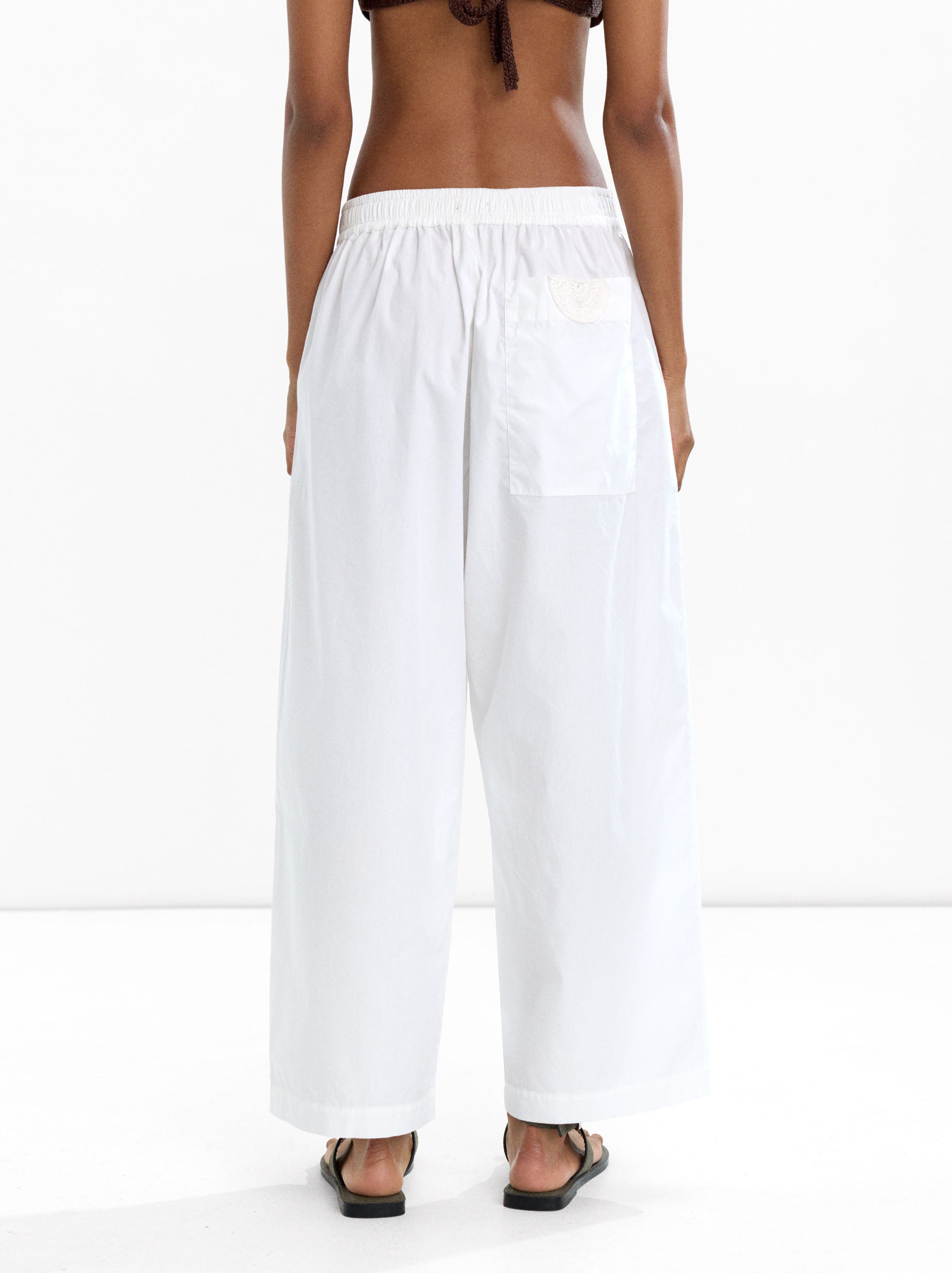 Pantalón Con Pinzas 100% Algodón