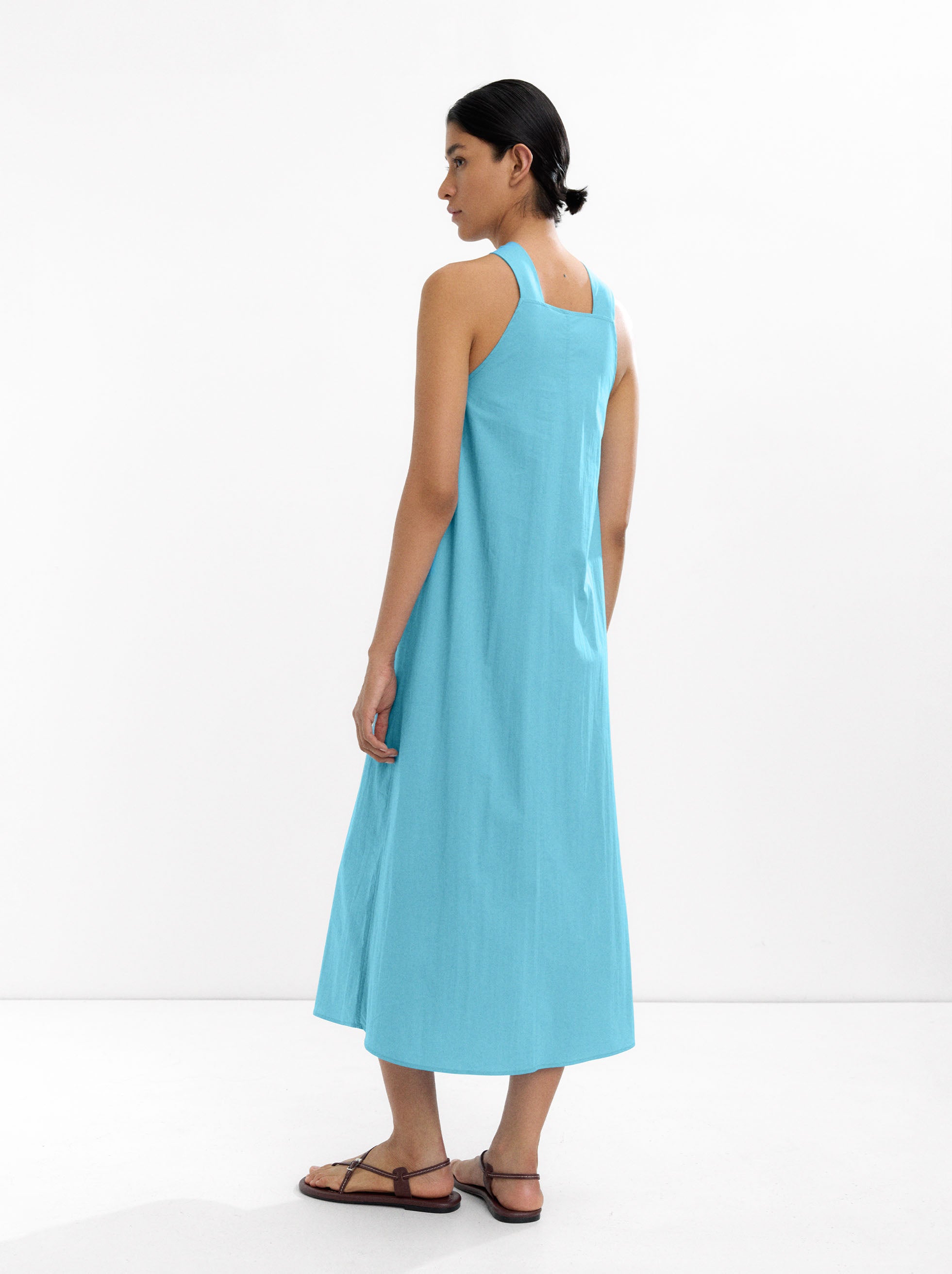 Vestido Fluido Halter