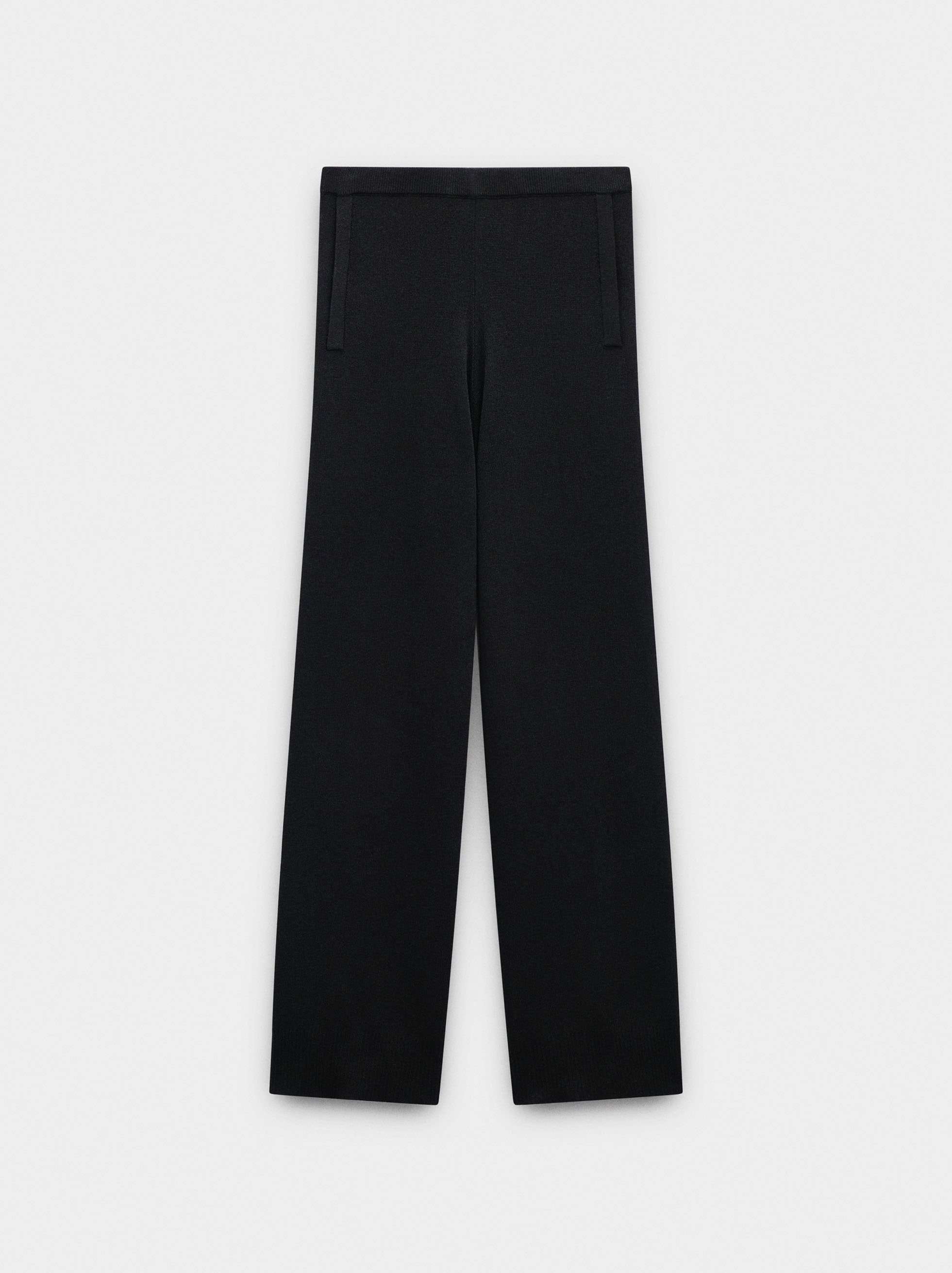 Pantalón De Punto Cintura Elástica