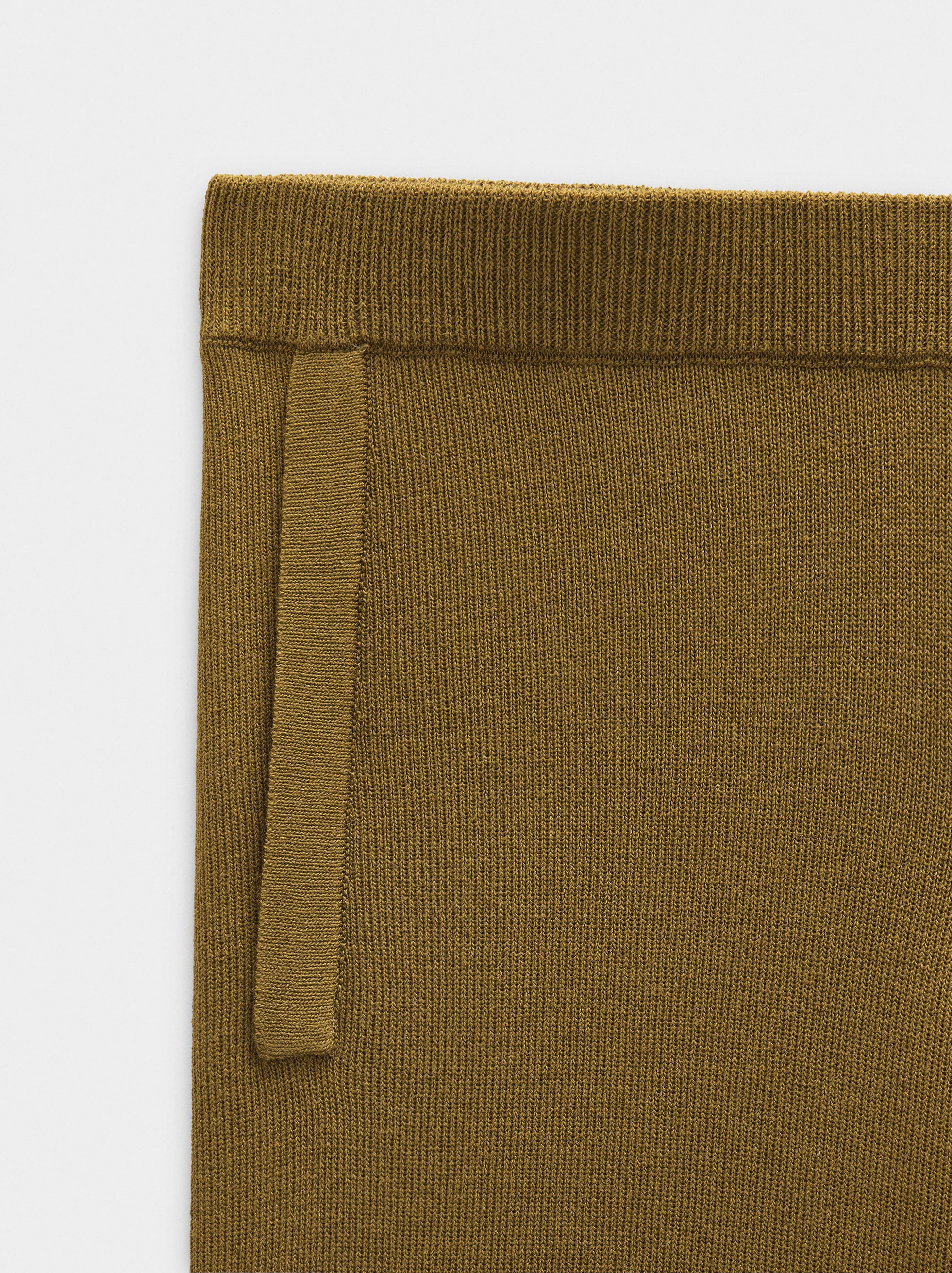 Pantalón De Punto Cintura Elástica