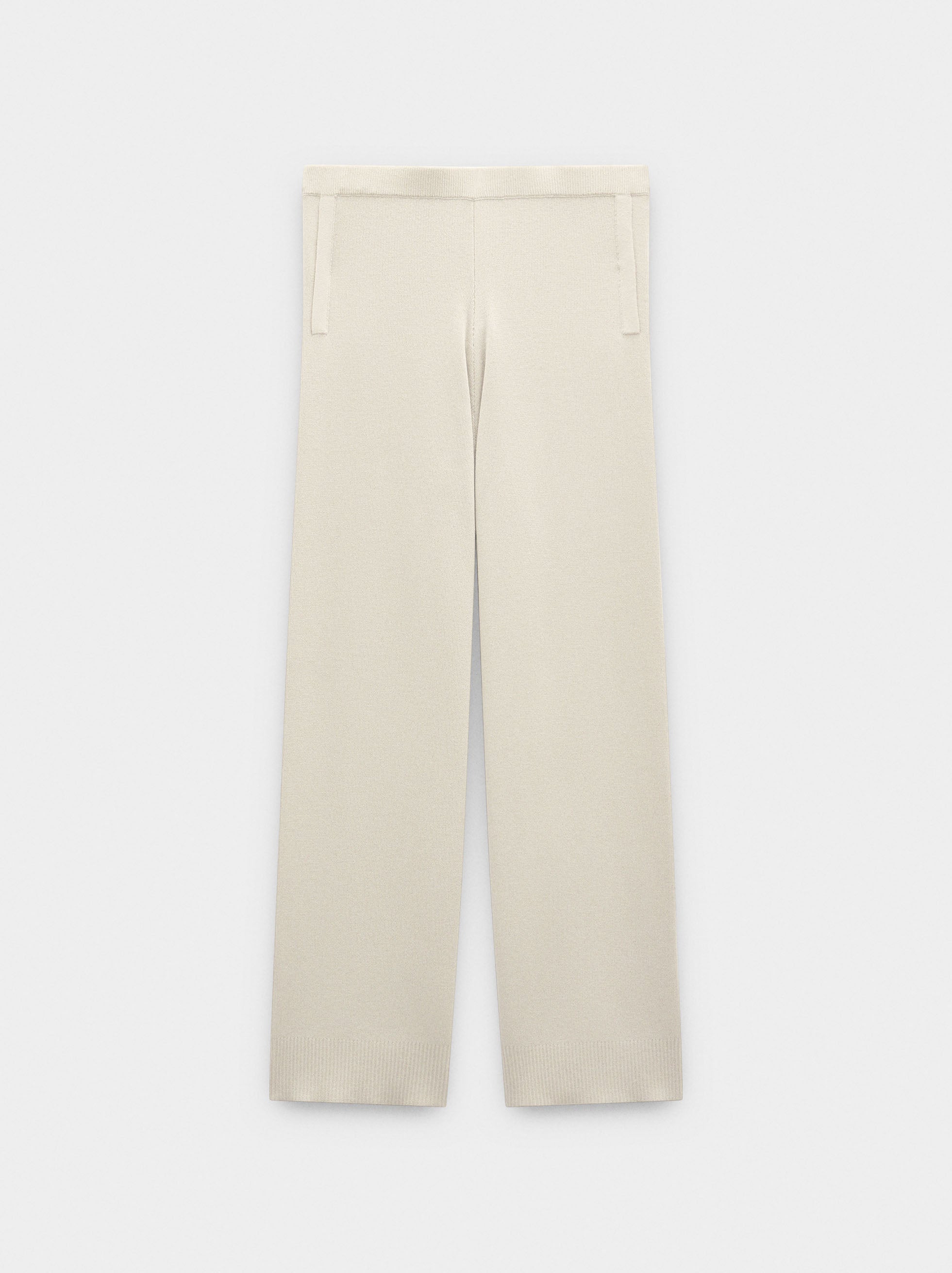 Pantalón De Punto Cintura Elástica