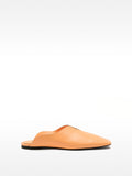 Zapatos Planos De Piel Destalonados