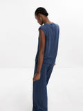 Pantalón Con Bolsillos Y Textura