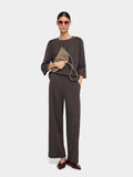 Pantalón Con Bolsillos Y Textura
