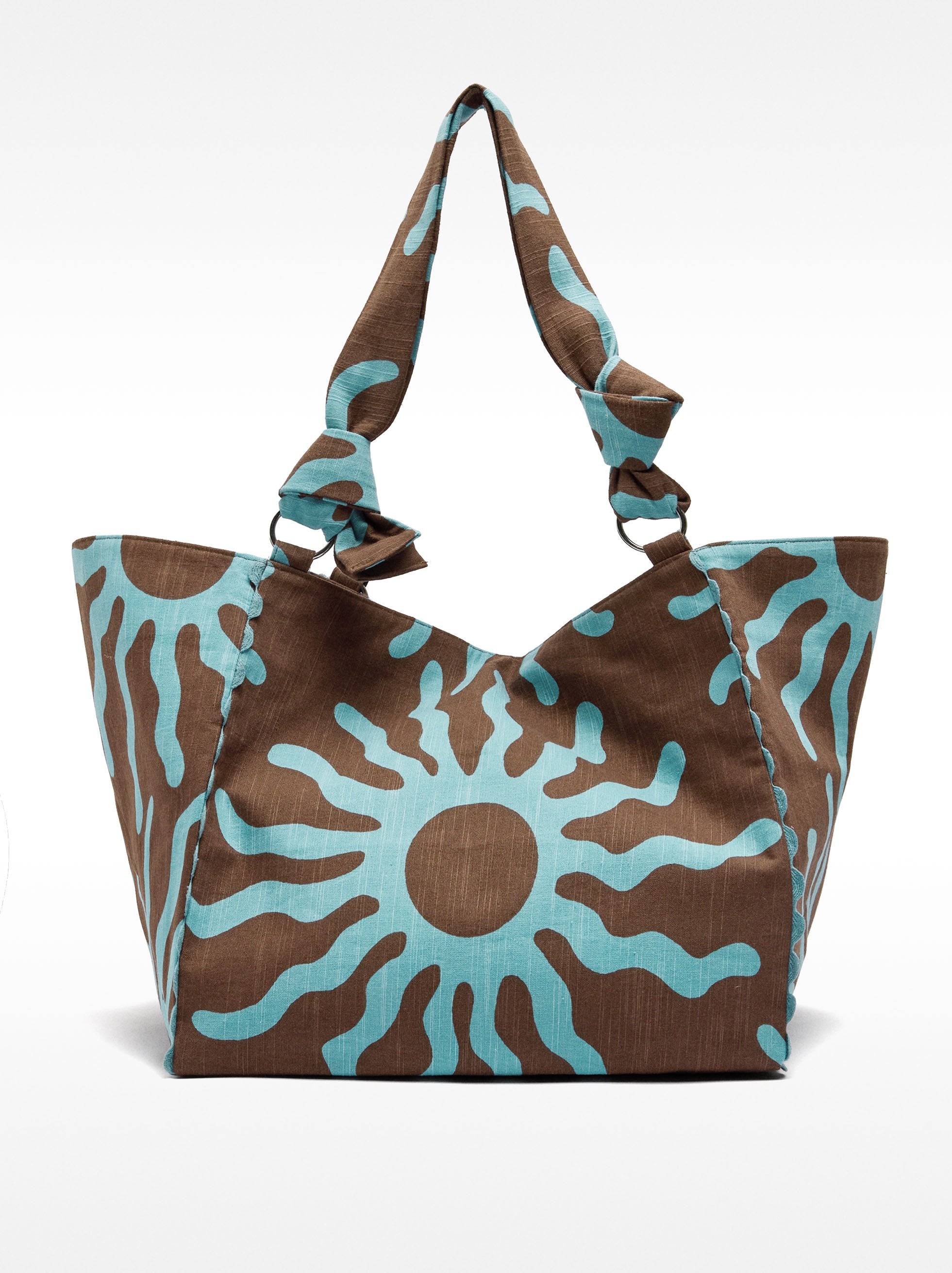 Bolso Shopper Estampado 100% Algodón