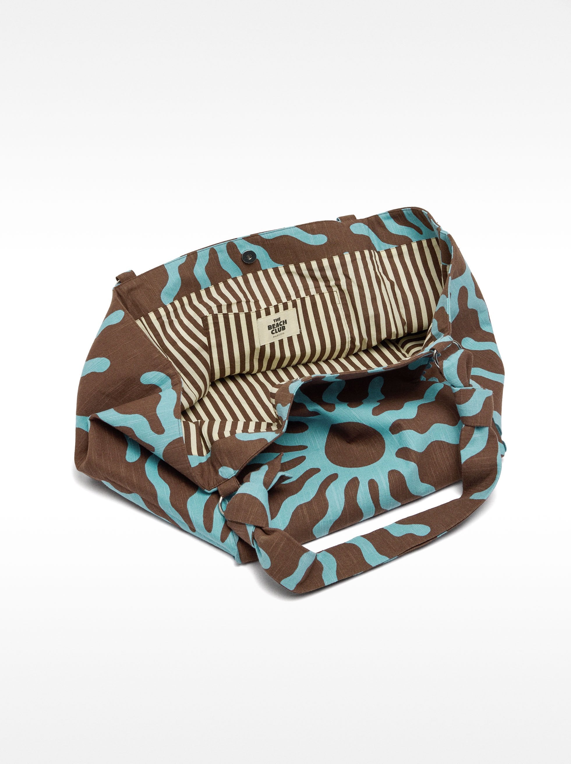 Bolso Shopper Estampado 100% Algodón