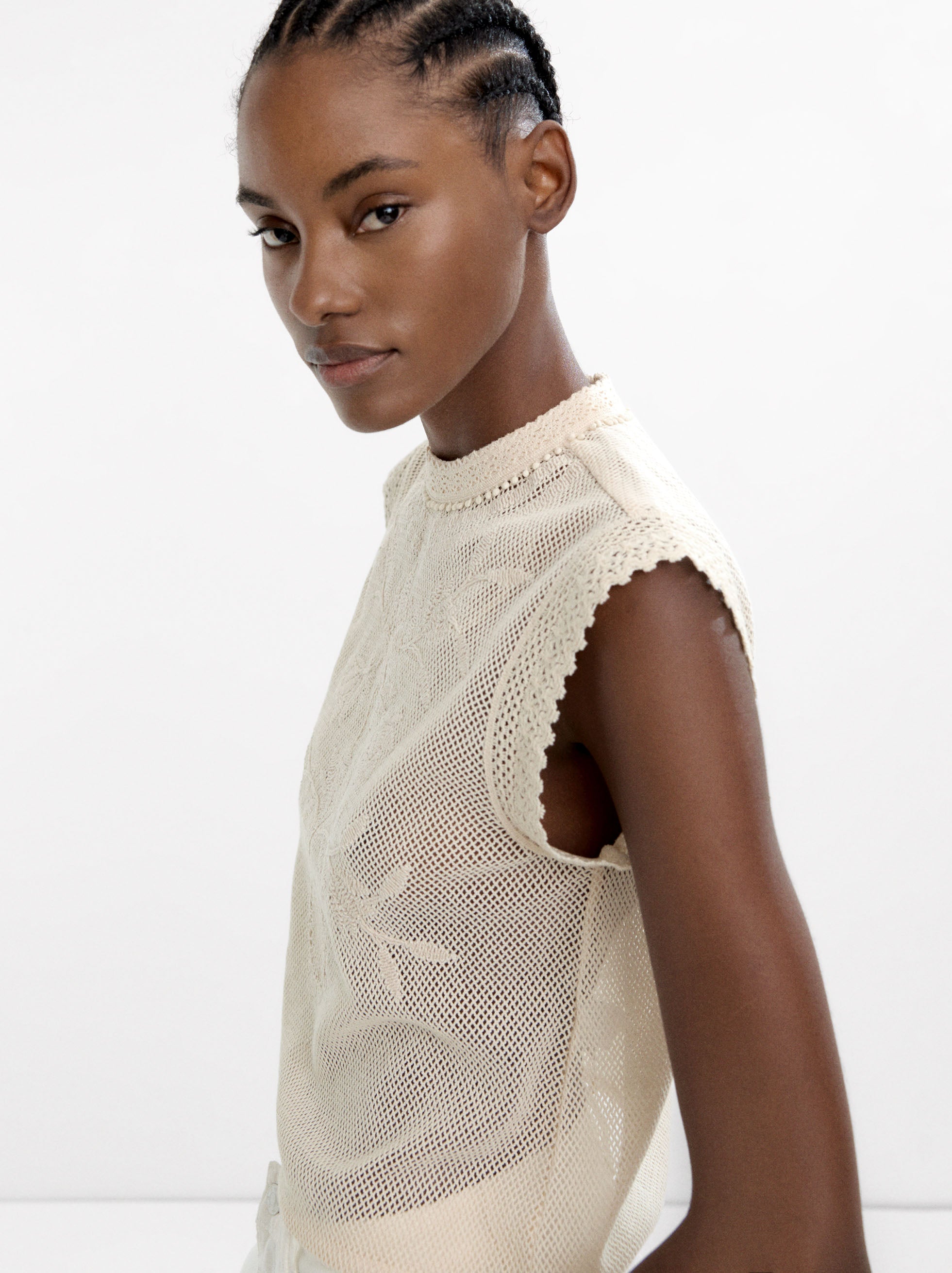 Top De Crochet 100% Algodón