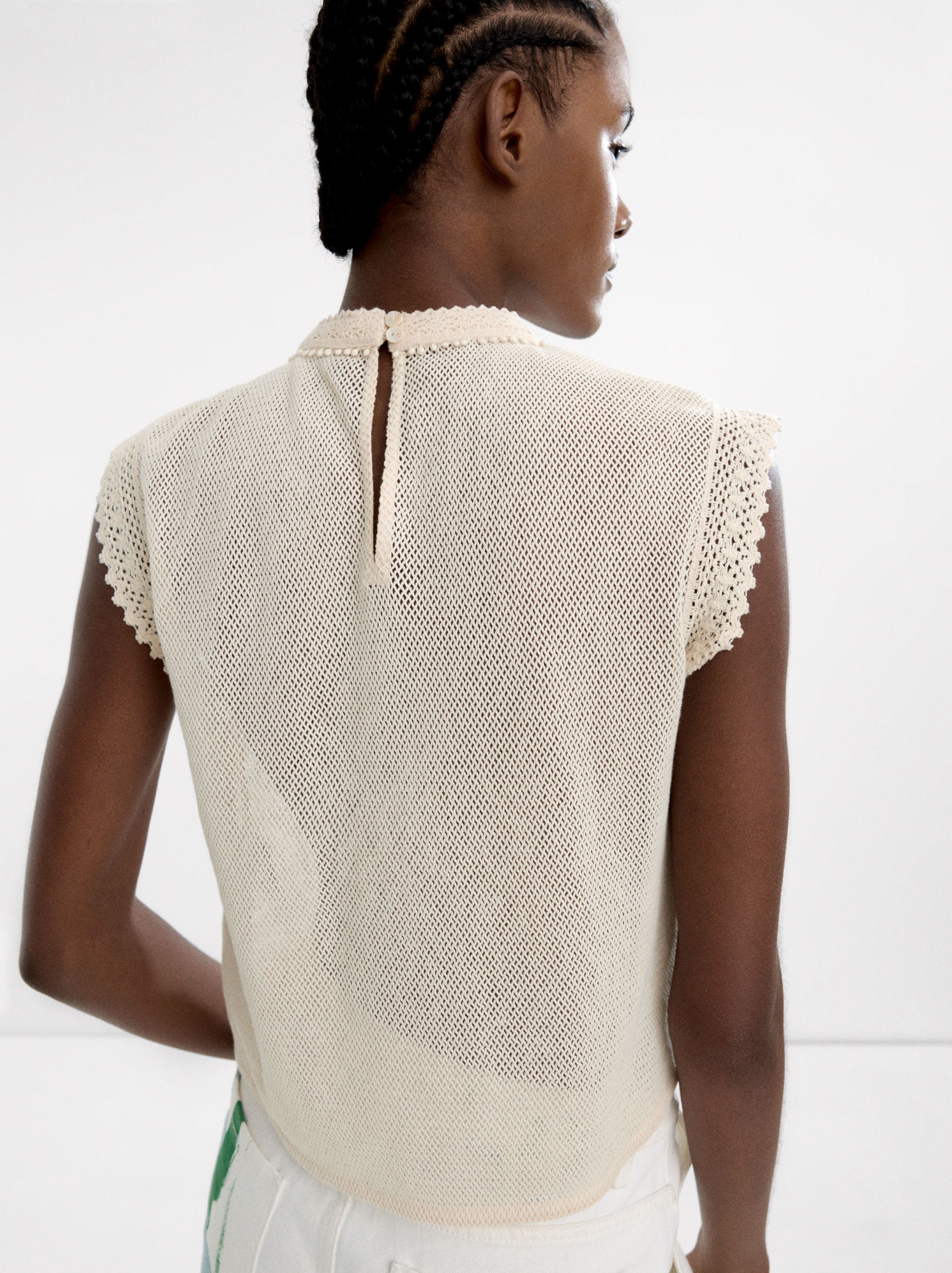 Top De Crochet 100% Algodón