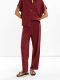 Pantalón De Algodón Con Cintura Elástica