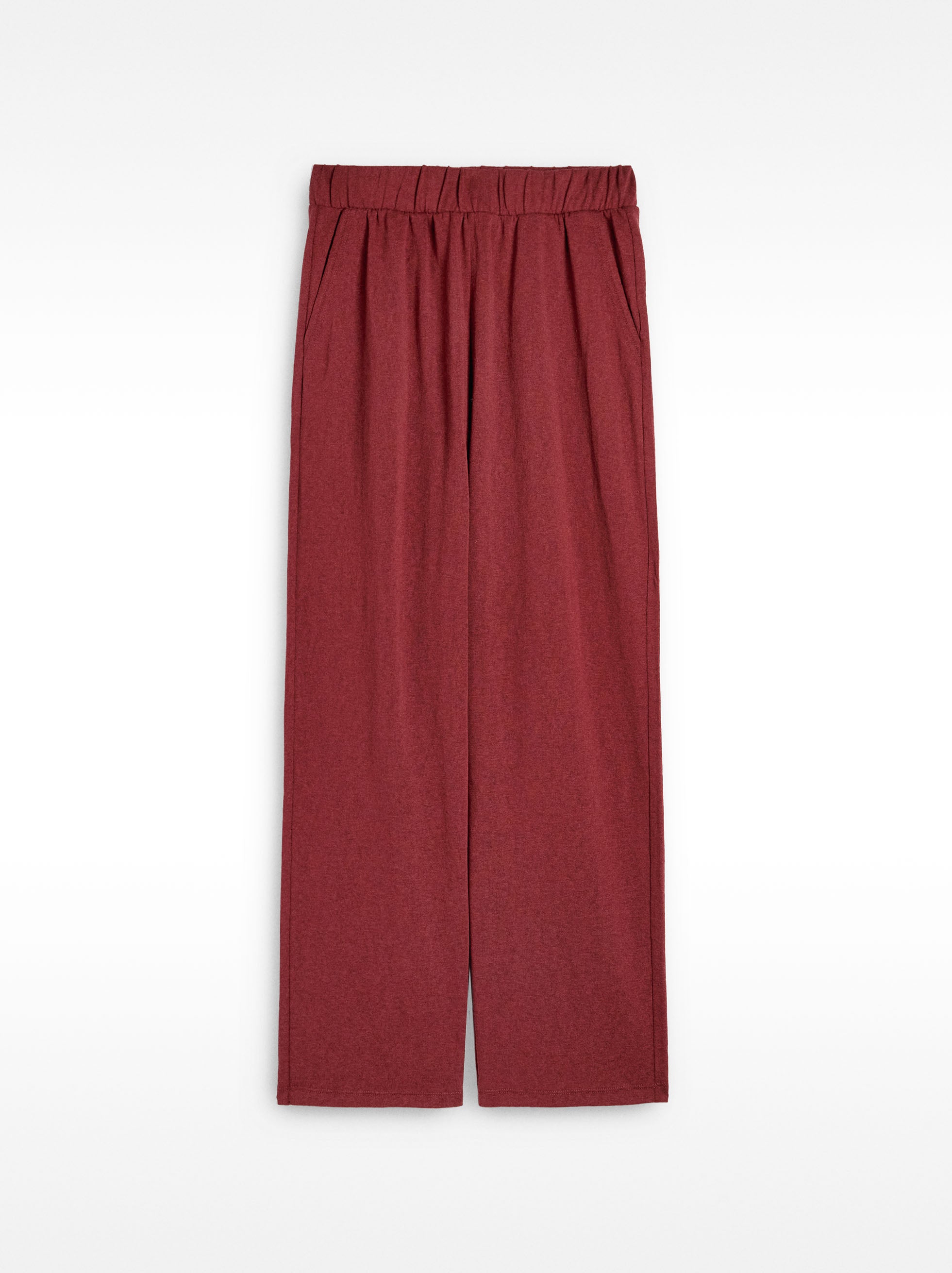 Pantalón De Algodón Con Cintura Elástica